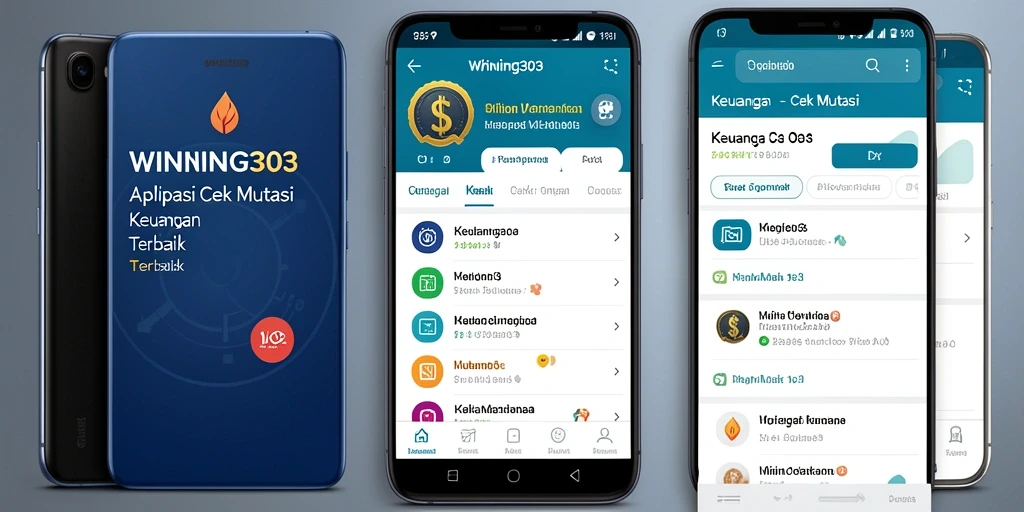 Tampilan antarmuka WINNING303 Cek Mutasi yang user-friendly.